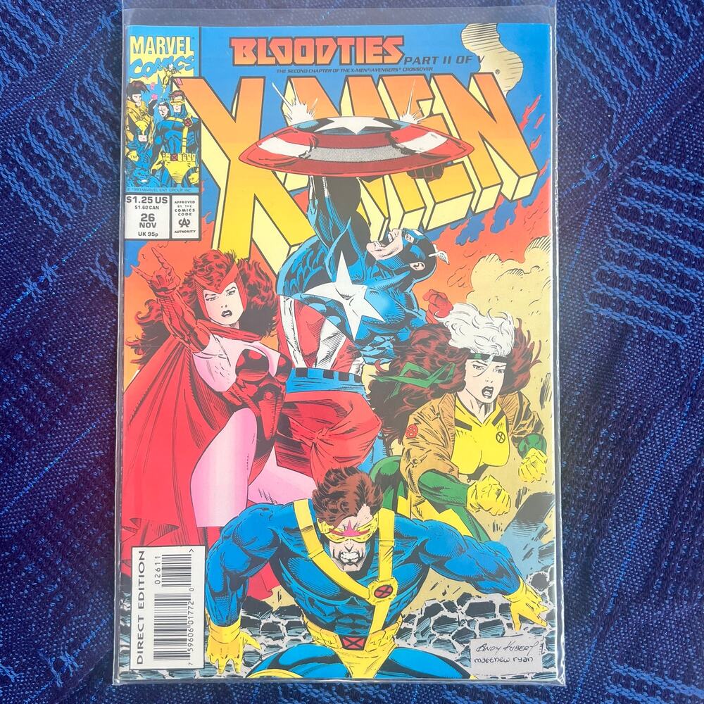 Marvel Comics X-Men #26 Bloodties Part II of V
